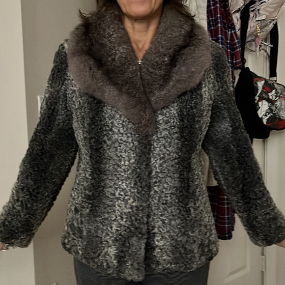 Jackets & Blazers - Real Niemeyer Astrachan Classic Coat